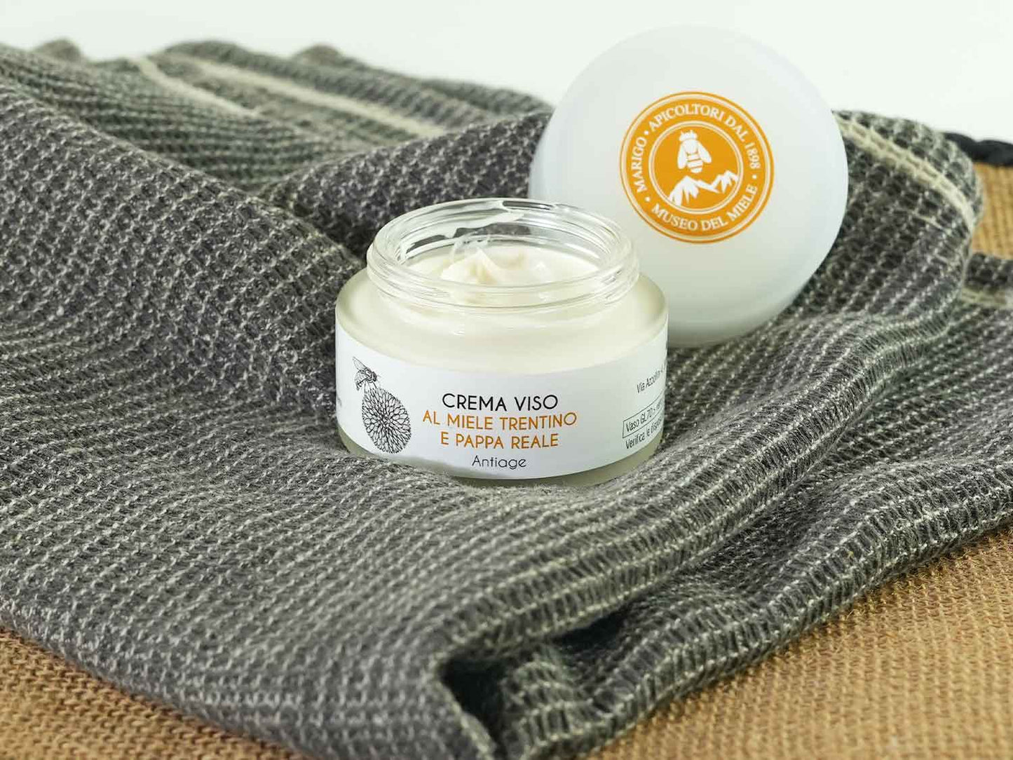 Crema viso al miele trentino e pappa reale