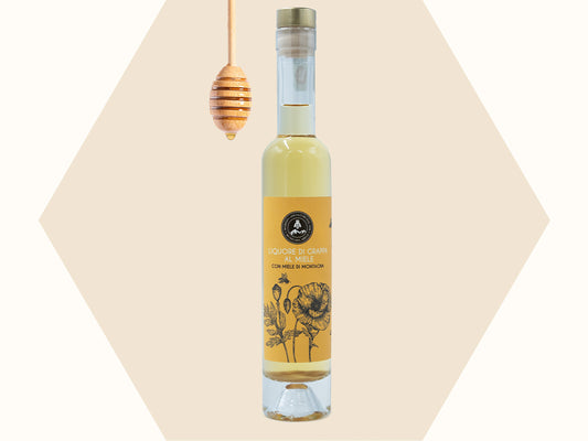 Liquore di grappa al miele