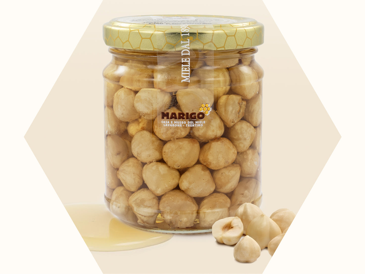 Nocciole Tostate al Miele