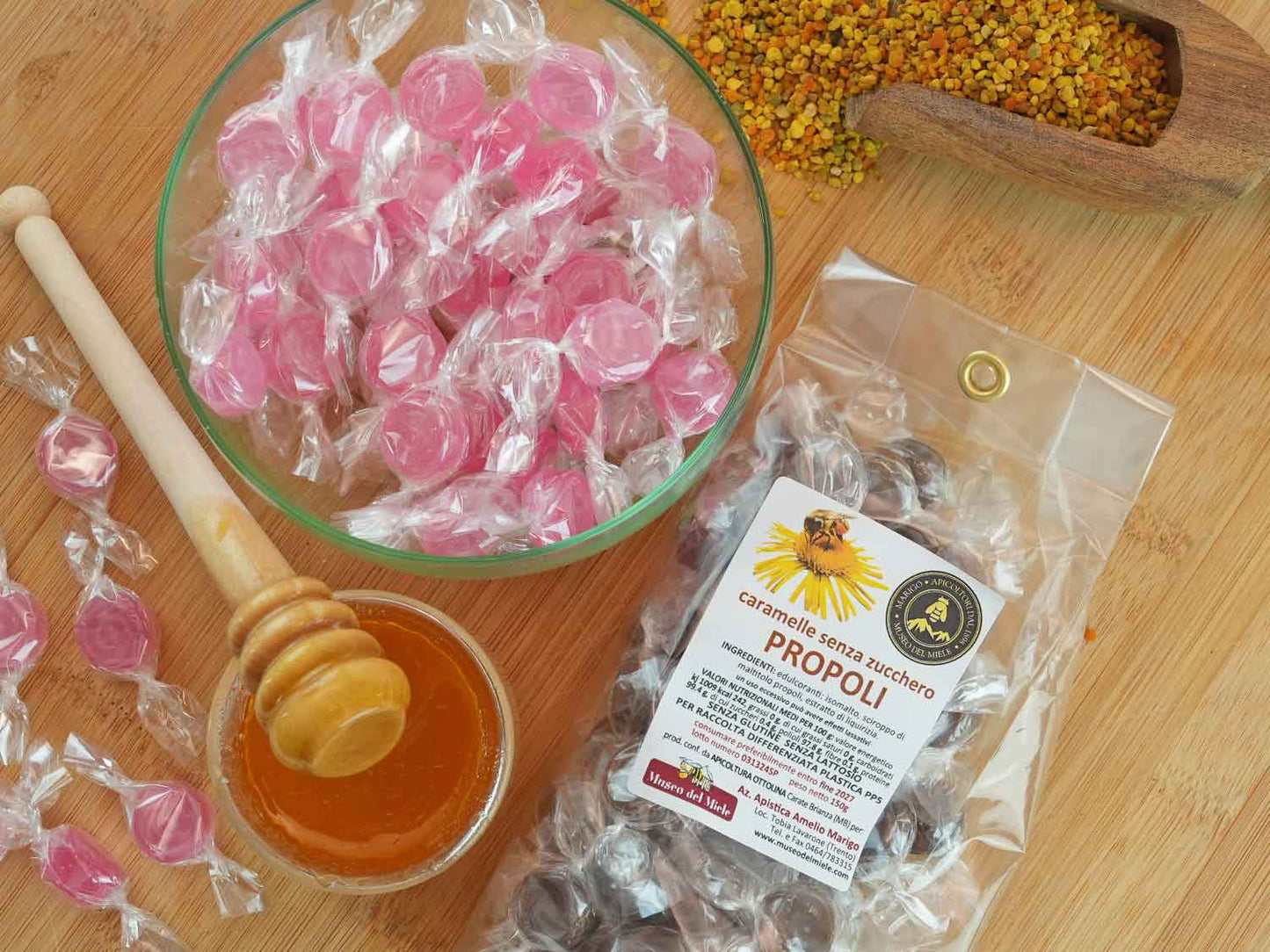 Caramelle senza zucchero