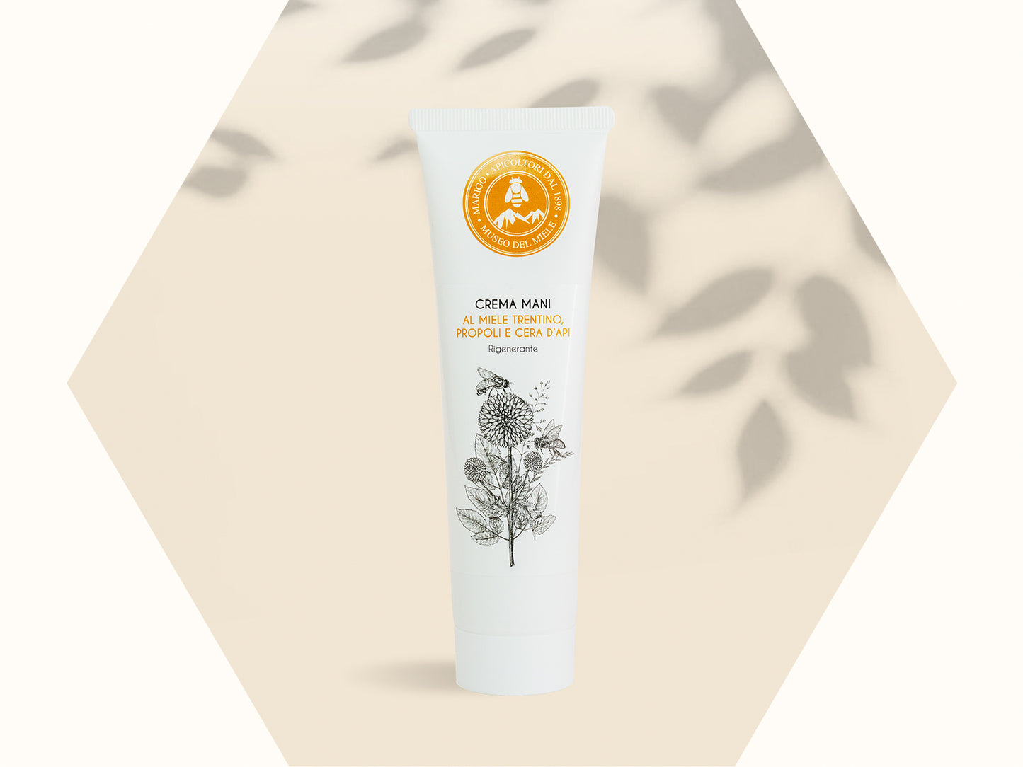 Crema mani al miele trentino