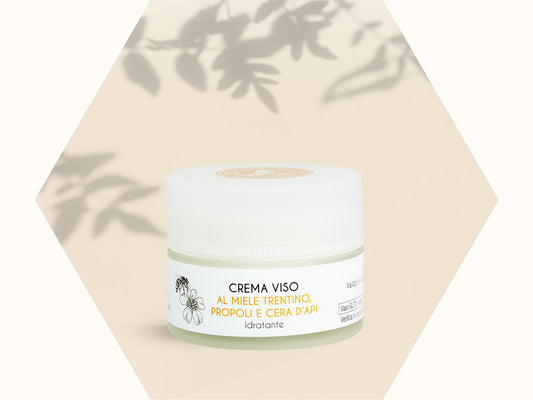 Crema viso al miele trentino propoli e cera d'api